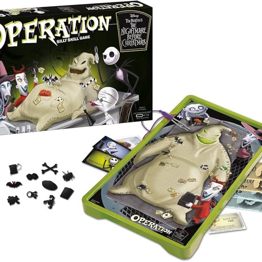 Operation Board Game Nightmare Before Christmas